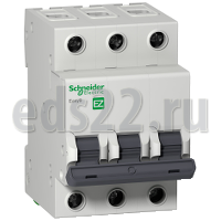 Выключатель автоматический 3п 6А С 4,5кА Easy 9 Schneider Electric EZ9F34306