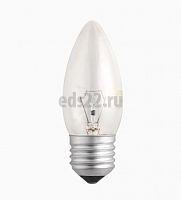 Лампа накаливания свеча прозрачная 60W Е27 арт.3320331 Jazzway