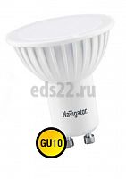 с цоколем GU10 Лампа светодиодная GU10 3Вт 3000К 230V LED арт.NLL-PAR16-3-230-3K-GU10 Navigator