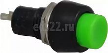 Кнопка-выключатель 250В 1А 2с ON-OFF зеленая б/фикс Micro (PBS-20B) арт.36-3083 REXANT