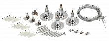 Комплект крепежных элементов №2 для подвесного монтажа светильниковДВО  ИЭК арт.LDVO2D-PLP-6368
