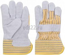 Перчатки спилковые износоустойчивые 10,5" арт.12442М FIT