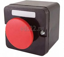 Кнопка ПКЕ222-1 "Стоп" красный Гриб 10А IP54