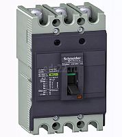 Выключатель автоматический 3п 160А 25кА 400В EasyPact Schneider Electric EZC250N3160  
