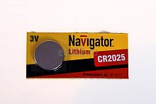 Батарейка CR2025 арт.94764 Navigator
