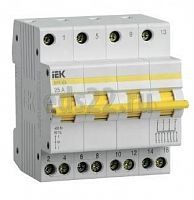 Выключатель-разъединитель трехпозиционный 4Р  25А ВРТ-63 MPR10-4-025 IEK