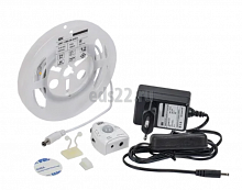 Комплект светодиодной подсветки "Сделай сам" (лента LED 1,2м LSR-2835WW60-4,8-IP20-12В + драйвер + датчик движения) IEK LSR1-1-060-20-1-D12-S3