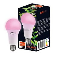Лампа для растений светодиодная E27 15Вт А60 AGRO арт.5025547 Jazzway (фитолампа для рассады и комнатных цветов, аквариумов)