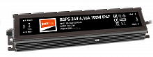Трансформатор 24V 100W IP67 4А блок-шнур BSPS арт.5015579 JazzWay (драйвер LED, блок питания для светодиодной ленты)