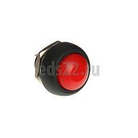 Кнопка-выключатель 250В 1А 2с ON-OFF красная б/фикс Micro (PBS-33B) арт.36-3050 REXANT