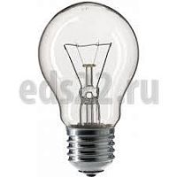Б60 A55  60W E27 clear Philips уп120