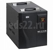 Стабилизатор напряжения 1,5 кВА однофазный электронный переносной 220В СНР1 серия HOME IEK 3 года гарантия арт.IVS20-1-01500 