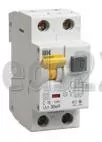 Автоматический выключатель дифференциального тока (АВДТ32) 2п 16А 10мА А 6кА В IEK MAD22-5-016-B-10
